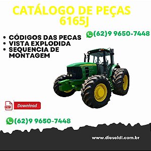 CATÁLOGO DE PEÇAS TRATOR 6165J JOHN DEERE