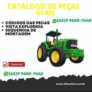 CATÁLOGO DE PEÇAS TRATORES 6140J 6155J JOHN DEERE