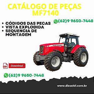 CATÁLOGO DE PEÇAS TRATOR MF7140 MASSEY FERGUSON