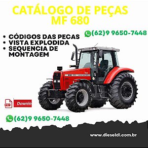 CATÁLOGO DE PEÇAS MF 680 ADVANCED MASSEY FERGUSON