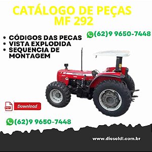 CATÁLOGO DE PEÇAS TRATOR MF 292 ADVANCED  MASSEY FERGUSON