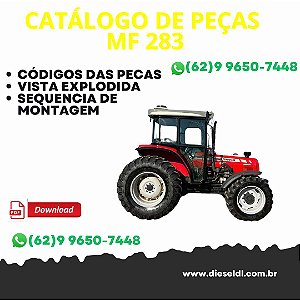 CATÁLOGO DE PEÇAS TRATOR  283 ADVANCED MASSEY FERGUSON