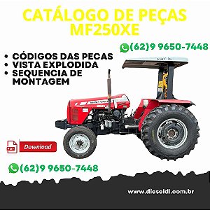 CATÁLOGO DE PEÇAS TRATOR MF255 MASSEY FERGUSON