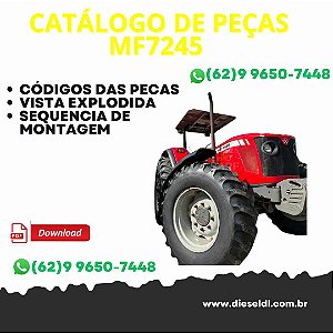 CATÁLOGO DE PEÇAS TRATOR MF4291 MASSEY FERGUSON