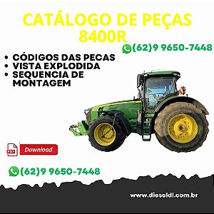CATÁLOGO DE PEÇAS 8400R TRATOR JOHN DEERE
