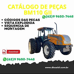 CATALOGO DE PEÇAS  TRATOR  BM110 GII VALTRA