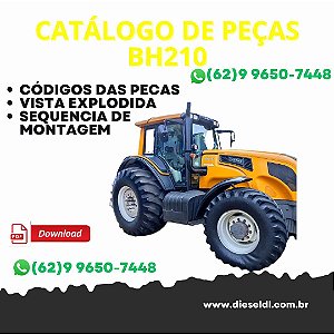 CATALOGO DE PEÇAS  TRATOR BH210   VALTRA