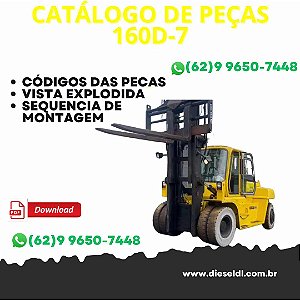 CATÁLOGO DE PEÇAS  EMPILHADEIRAS  100D 120D 135D 160D-7 HYUNDAI