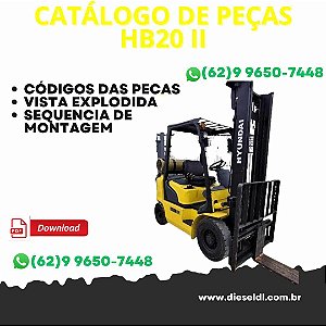 CATÁLOGO DE PEÇAS  EMPILHADEIRAS  20 II 25 II HYUNDAI