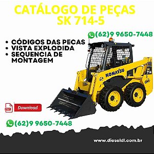CATÁLOGO DE PEÇAS MINI CARRREGADEIRA SK 714-5 KOMATSU