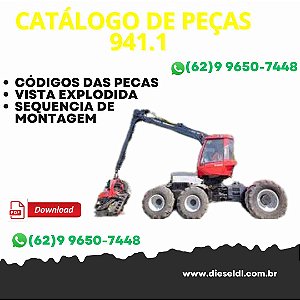 CATÁLOGO DE PEÇA  HARVESTER 941.1 KOMATSU