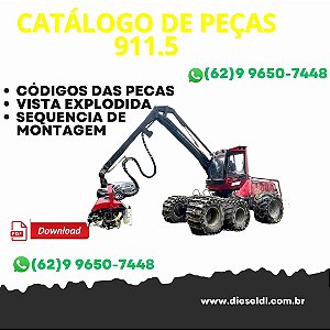 CATÁLOGO DE PEÇA  HARVESTER 911.5 KOMATSU