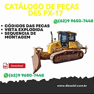 CATÁLOGO DE PEÇAS TRATO ESTEIRAS  PX-17 KOMATSU