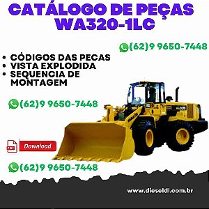 CATÁLOGO DE PEÇAS CARREGADEIRA WA320-1LC KOMATSU