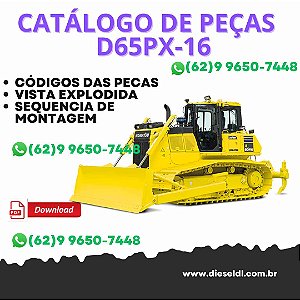 CATÁLOGO DE PEÇAS TRATOR DE ESTEIRA D65PX-16 KOMATSU