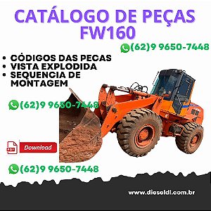 CATÁLOGO DE PEÇAS CARREGADEIRA FW160 FIATALLIS