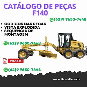 CATALOGO DE PEÇAS  MOTONIVELADORA F140 NEW HOLLAND
