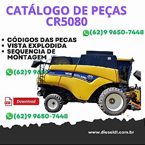CATALOGO DE PEÇAS COLHEITADEIRA  CR5080 NEW HOLLAND