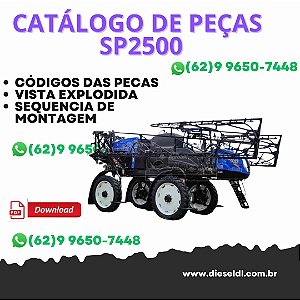 CATALOGO DE PEÇAS PULVERIZADOR SP2500  NEW HOLLAND