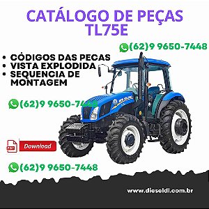 CATALOGO DE PEÇAS TRATOR FORD TL60E TL75E TL85E TL95E 2014 NEW HOLLAND