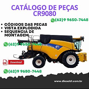 CATALOGO DE PEÇAS  CEIFEIRA DEBULHADORA CR9060 CR9070 CR9080 CR9090 NEW HOLLAND