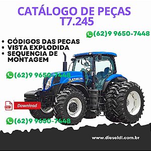 CATALOGO DE PEÇAS  TRATOR T7.245 NEW HOLLAND