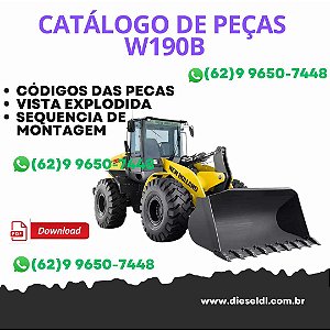 CATALOGO DE PEÇAS  CARREGADEIRA W190B HOLLAND