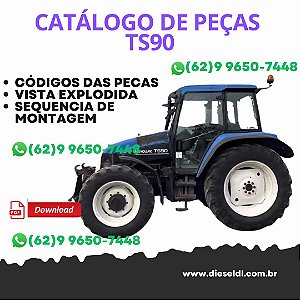 CATALOGO DE PEÇAS TRATOR TS90 TS100 TS110 TS120 NEW HOLLAND