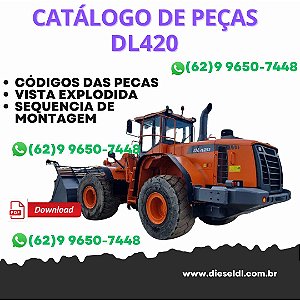 CATÁLOGO DE PEÇAS  CARREGADEIRA DL420 DOOSAN