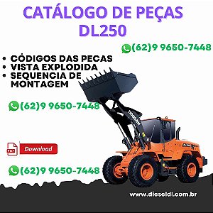 CATÁLOGO DE PEÇAS CARREGADEIRA DL250 DOOSAN