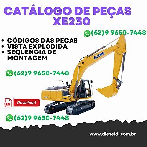 CATÁLOGO DE PEÇAS ESCAVADEIRA  XE230 XCMG