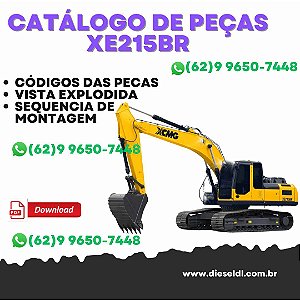 CATÁLOGO DE PEÇAS ESCAVADEIRA  XE215BR XCMG