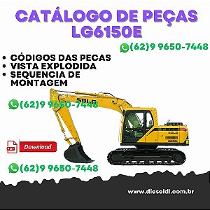 CATÁLOGO DE PEÇAS  ESCAVADEIRA LG6150E SDLG