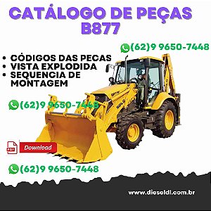 CATÁLOGO DE PEÇAS RETROESCAVADEIRA  B877 SDLG