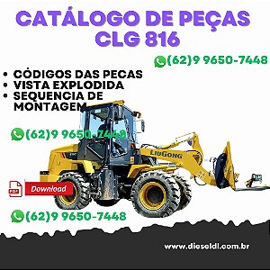 CATALOGO DE PEÇAS CARREGADEIRA CLG 816 LIUGONG
