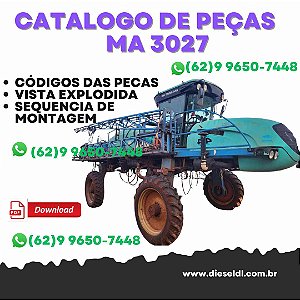 CATALOGO DE PEÇAS PARRUDA MA3027 MA3030 HS  MONTANA