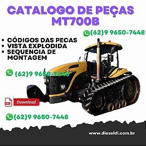 CATALOGO DE PEÇAS TRATOR MT700B  CHALLENGER