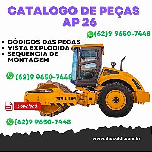 CATALOGO DE PEÇAS ROLO COMPACTADOR AP26 AP30  MULLER