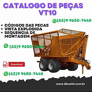 CATÁLOGO DE PEÇAS   TRANSBORDO VT 10 BE SANTAL