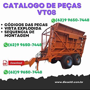 CATÁLOGO DE PEÇAS  TRANSBORDO VT-8  SANTAL