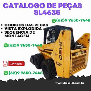 CATÁLOGO DE PEÇAS  MINI CARREGADEIRA SL4635 SL4835 GEHL