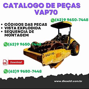 CATÁLOGO DE PEÇAS  ROLO COMPACTADOR VAP70 2008 MULLER