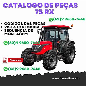CATÁLOGO DE PEÇAS  TRATOR  50RX 75RX SOLIS