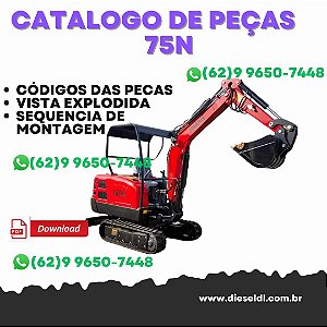 CATÁLOGO DE PEÇAS MINI ESCAVADEIRA KX 91-3 - KUBOTA