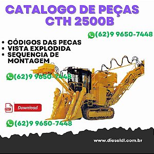CATÁLOGO DE PEÇAS COLHEDORA CTH 2500B  CAMECO