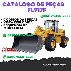 CATÁLOGO DE PEÇAS CARREGADEIRA  FL917F FOTON