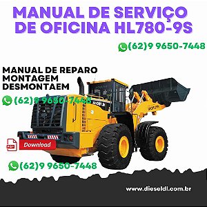 MANUAL DE SERVIÇO DE OFICINA  CARREGADEIRA HL780-9S HYUNDAI