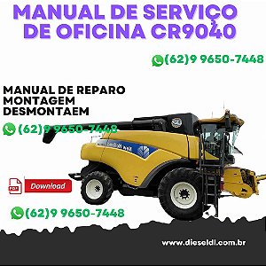 MANUAL DE SERVIÇO DE OFICINA  ELÉTRICOS E FALHAS CR9040 CR9060 CR9070 NEW HOLLAND