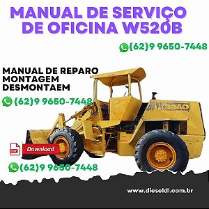 MANUAL DE SERVIÇOS DE OFICINA CARREGADEIRA W18 W20B CASE