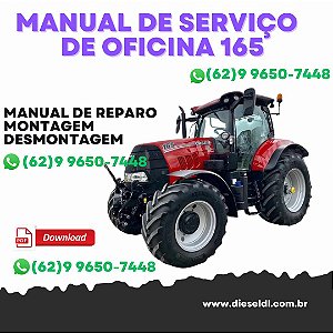 MANUAL DE SERVIÇOS DE OFICINA TRATORES PUMA 165 180 195 210 CASE IH